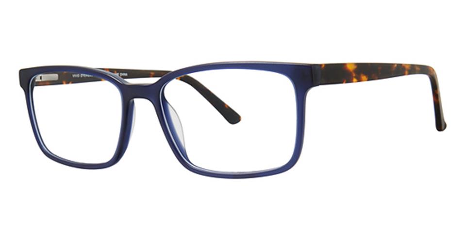 Vivid 894 Navy/Tortoise Optical frame for prescription eyeglasses or blue light glasses