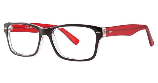SOHO 1014 Black Crystal with Red Temples - Get Free Lenses