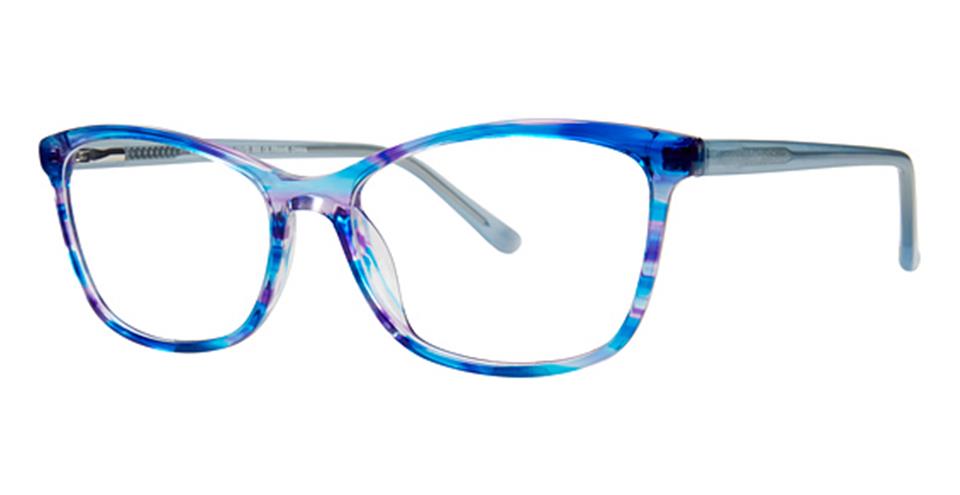 Vivid 893 Shiny Demi Blue Optical frame for prescription eyeglasses or blue light glasses