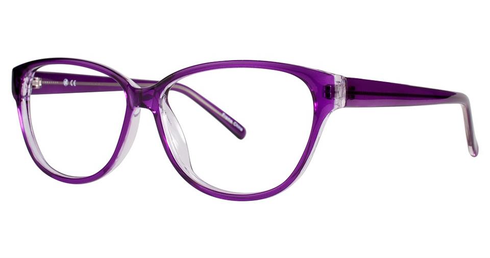 Blue Light Block Eyeglasses - SOHO 0126 Purple Crystal