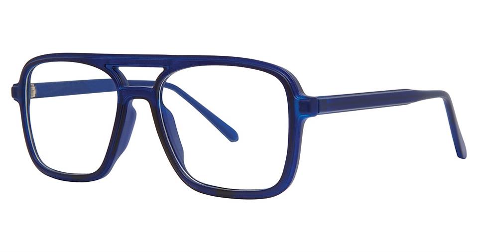 Blue Light Block Eyeglasses - SOHO 0133 Matt Navy Blue