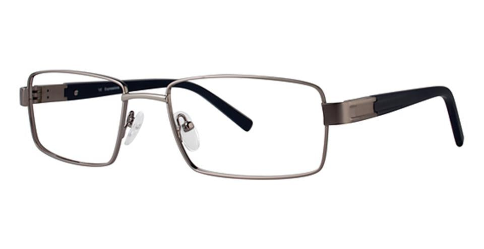 Vivid Expressions 1113 Gunmetal/Blue optical frame for prescription eyeglasses or blue light glasses