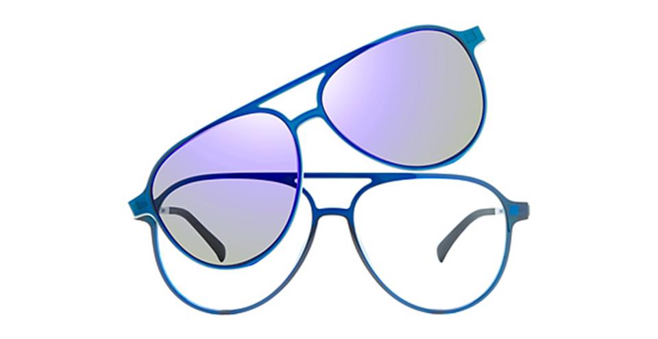 Vivid 6020 Shiny Navy Optical frame for prescription eyeglasses or blue light glasses