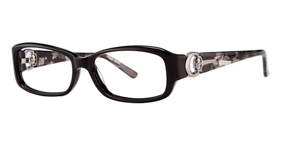 Vivid Boutique 4028 Black/Grey Marble optical frame for prescription eyeglasses or blue light glasses