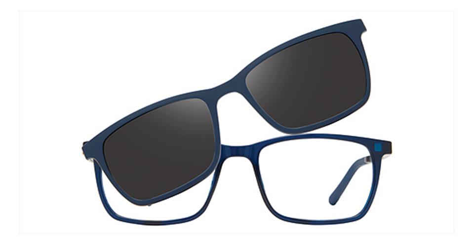 Vivid 6017 Matt Navy Optical frame for prescription eyeglasses or blue light glasses