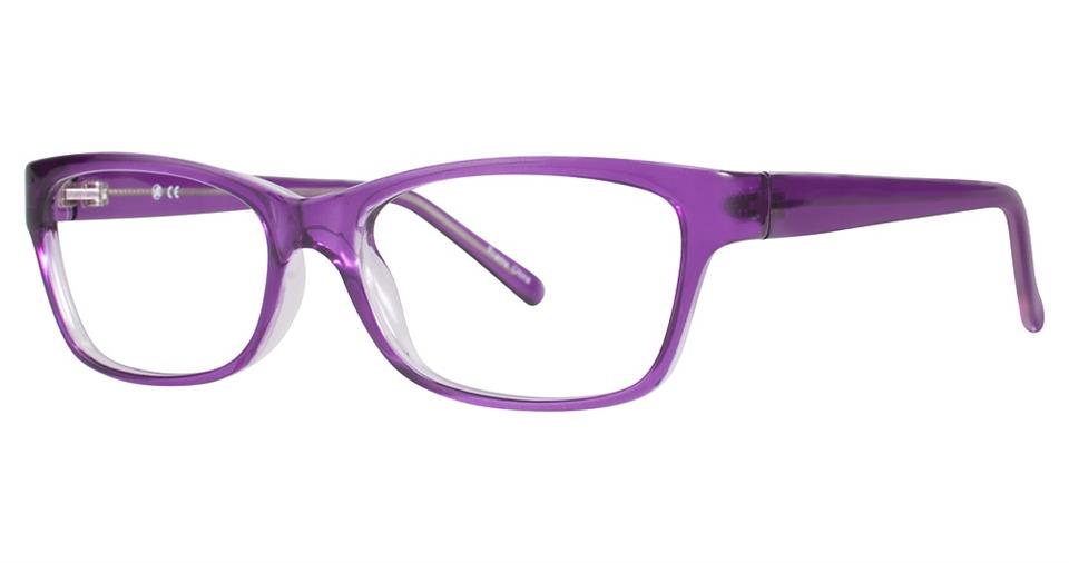 Blue Light Block Eyeglasses - SOHO 0120 Purple Crystal