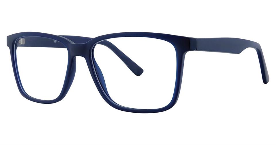 Blue Light Block Eyeglasses - SOHO 0132 Matt Navy Blue