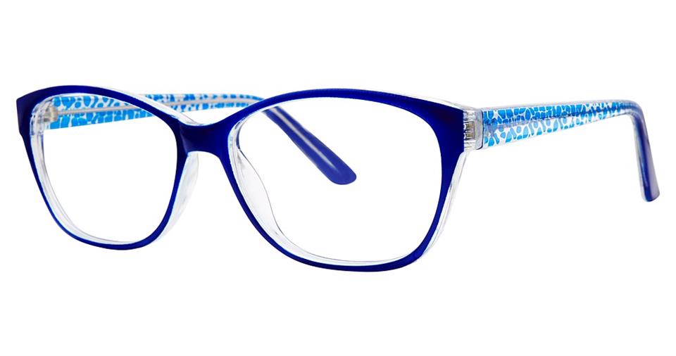 Blue Light Block Eyeglasses - SOHO 0130 Blue Crystal