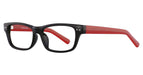 SOHO 1010 Black with Red Temples - Get Free Lenses