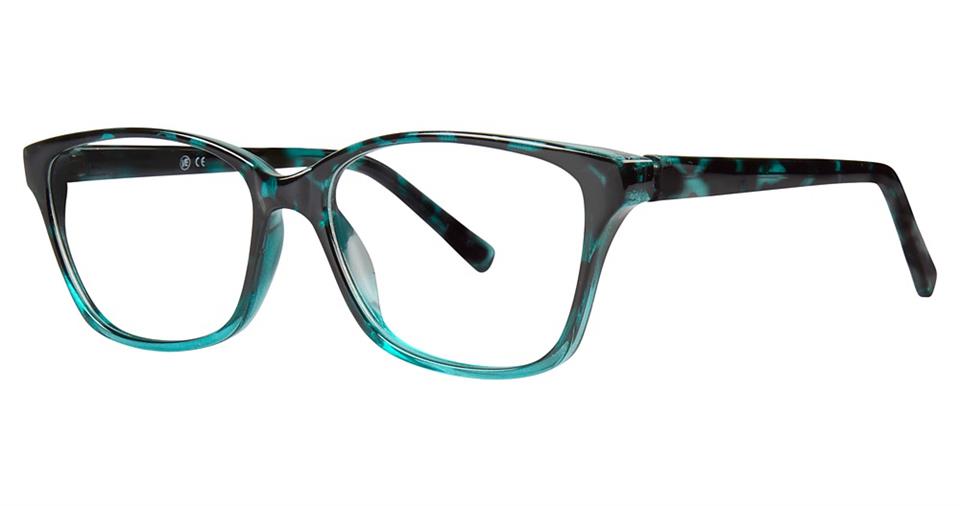 Blue Light Block Eyeglasses - SOHO 0127 Green Demi