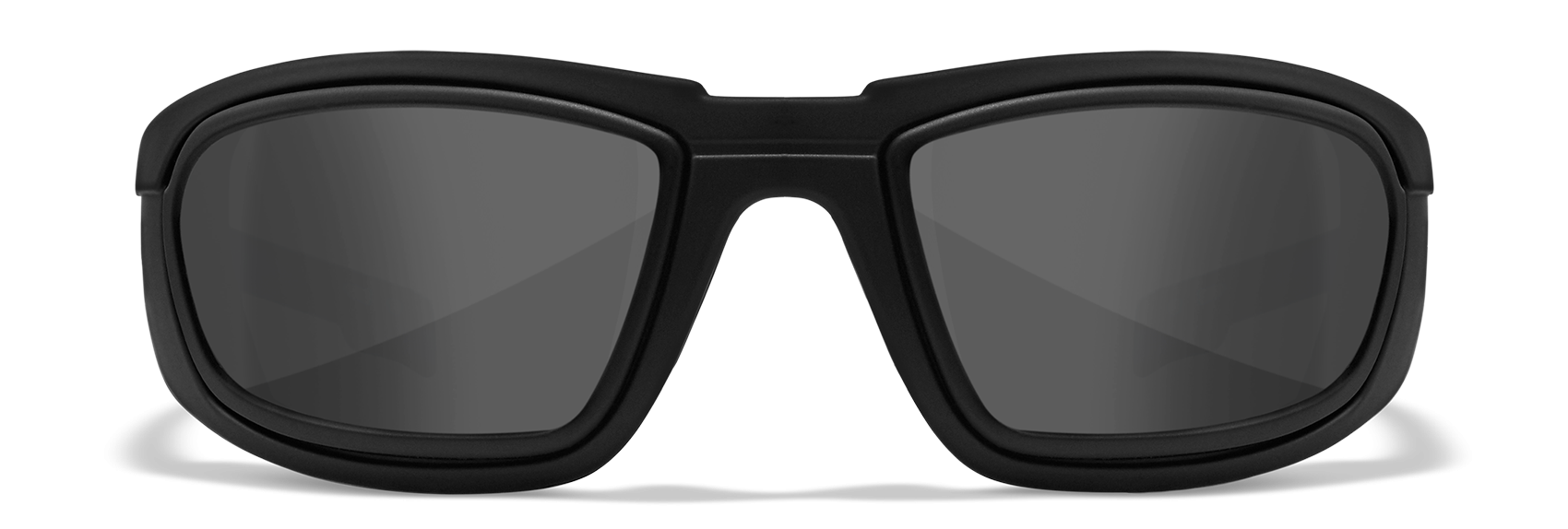 Wiley X WX Boss Matte Black with Rx Rim Polycarbonate Sunglasses