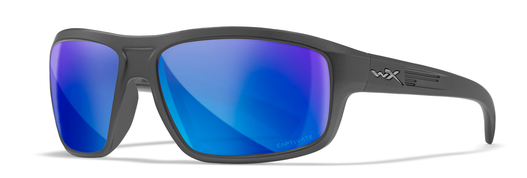 Wiley X WX Contend Matte Graphite Polycarbonate Sunglasses