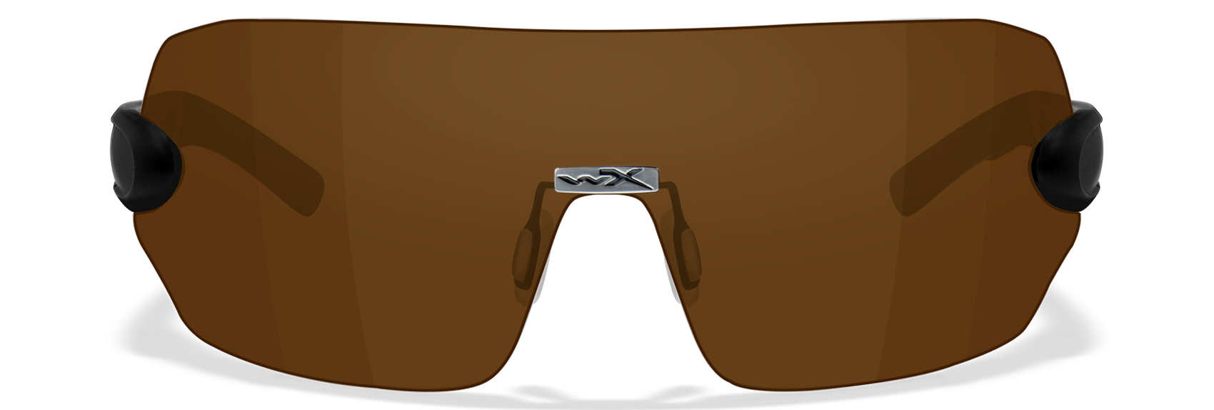 Wiley X WX Detection 3 Lens Package Matte Black Polycarbonate Sunglasses