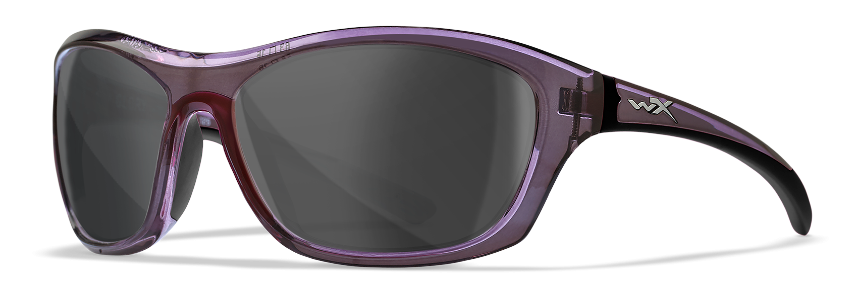 Wiley X WX Glory Dark Crystal Purple Polycarbonate Sunglasses