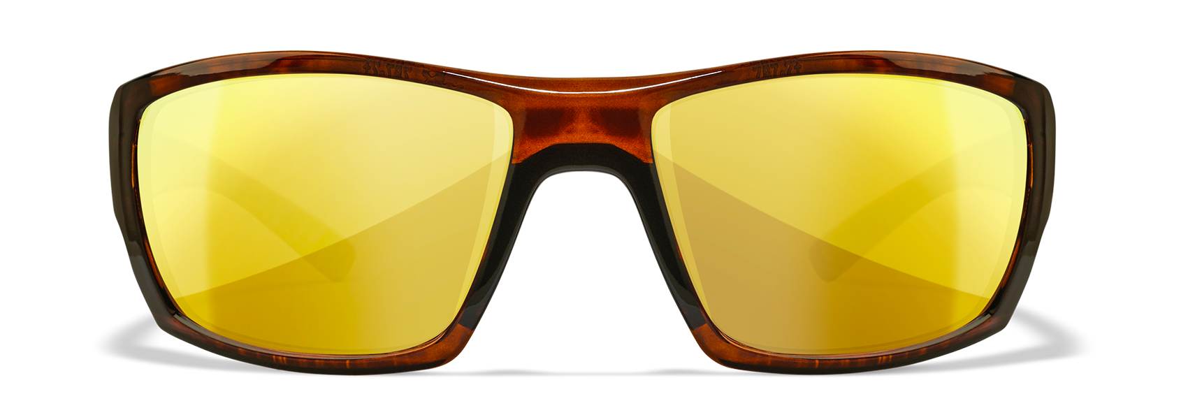 Wiley X WX Kobe Gloss Hickory Brown Polycarbonate Sunglasses