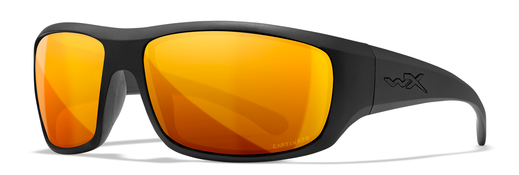 Wiley X WX Omega Bronze Mirror Polycarbonate Sunglasses