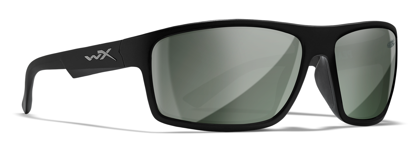 Wiley X WX Peak Platinum Flash Polycarbonate Sunglasses