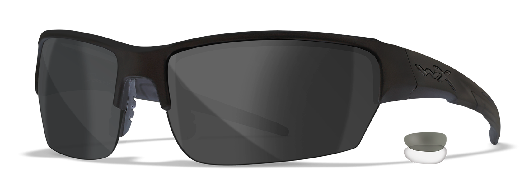 Wiley X WX Saint Black Polycarbonate Sunglasses