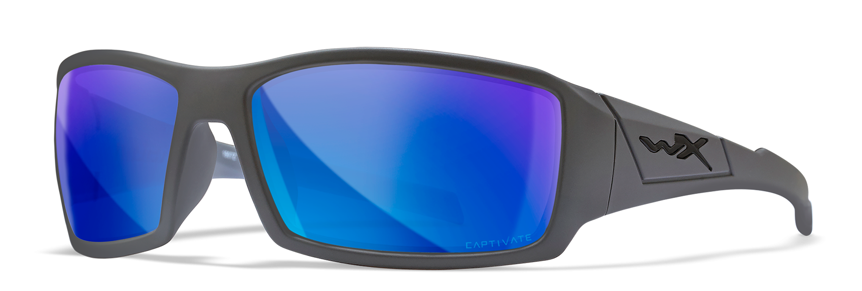 Wiley X WX Twisted Matte Gray Polycarbonate Sunglasses