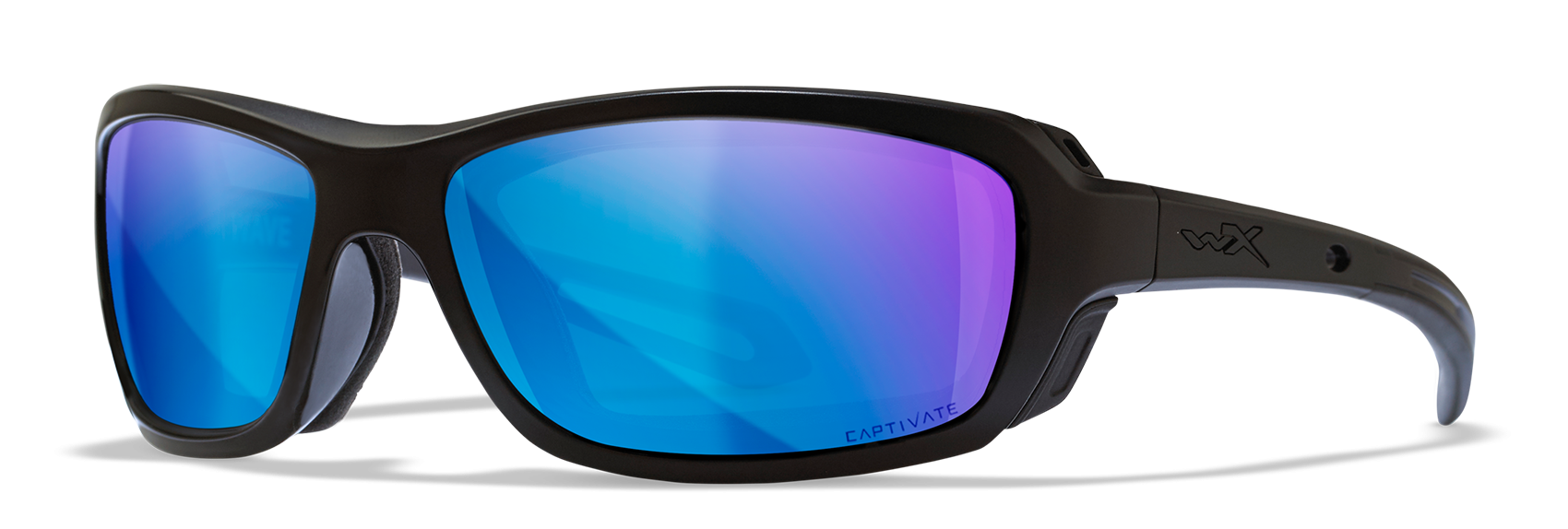 Wiley X WX Wave Matte Black Polycarbonate Sunglasses