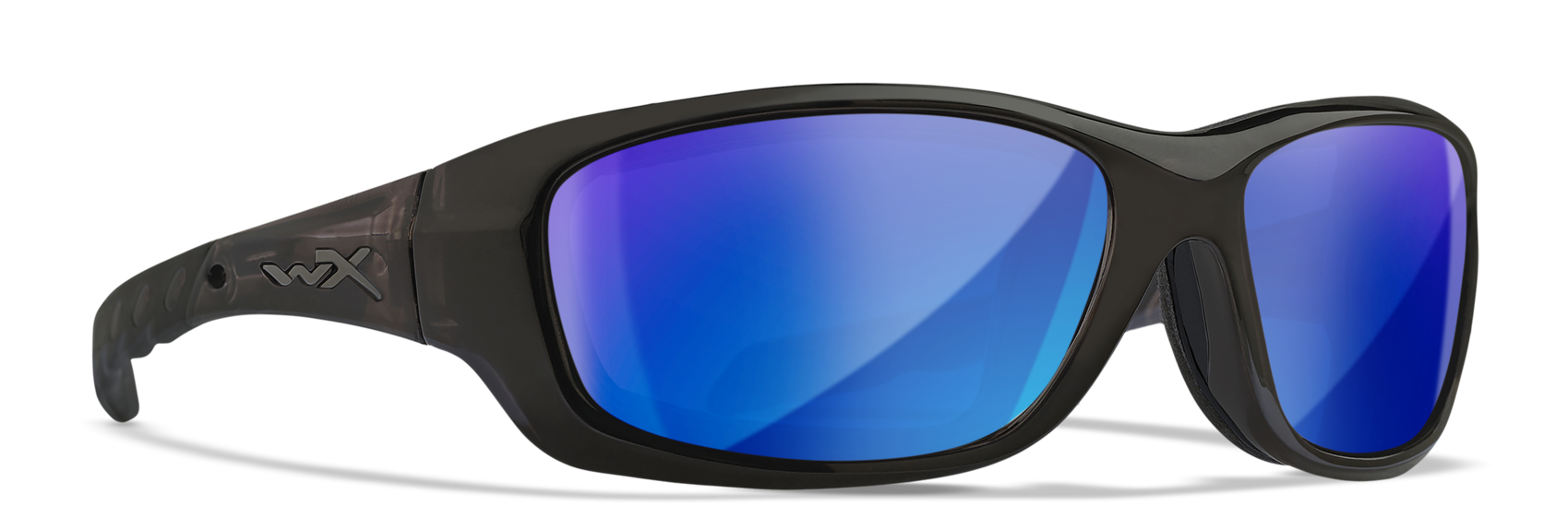 Wiley X WX Gravity Blue Mirror Polycarbonate Sunglasses