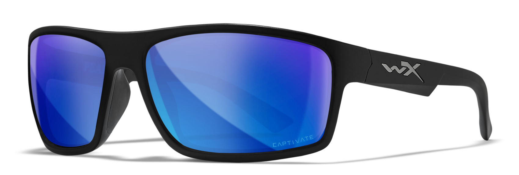 Wiley X WX Peak Blue Polycarbonate Sunglasses